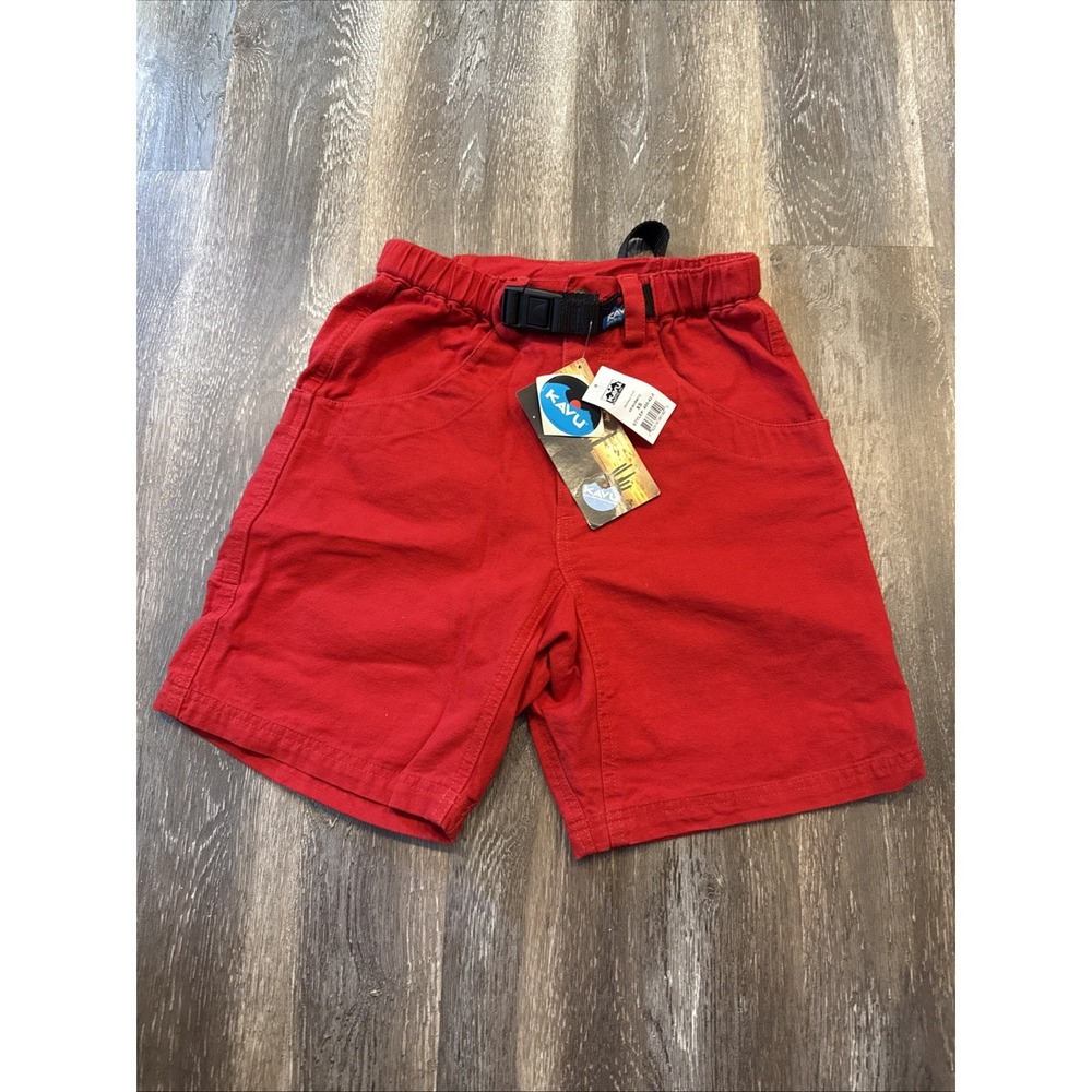 Kavu Shorts Men's Size XS Chilliwack  Strawberry Red Made In The USA NWT